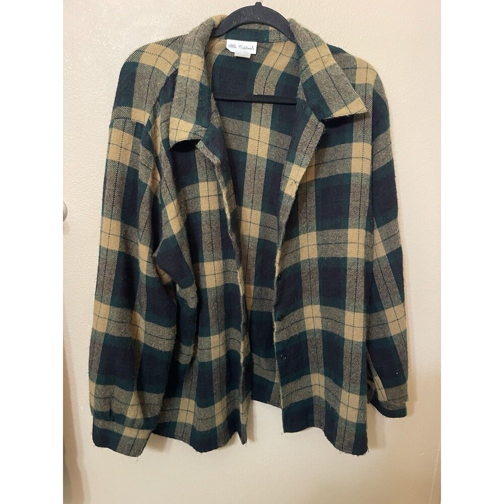 Miss California Vintage Flannel Shacket Women's Size 2XL